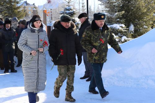 В День вывода советских войск из Афганистана в Нурлате прошел торжественный митинг