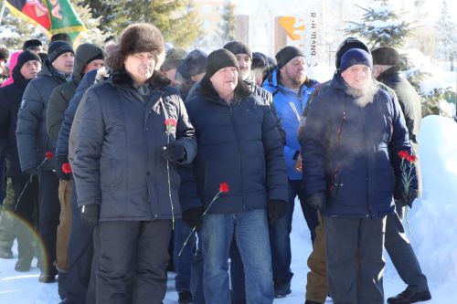 В День вывода советских войск из Афганистана в Нурлате прошел торжественный митинг