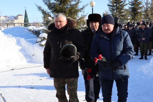 В День вывода советских войск из Афганистана в Нурлате прошел торжественный митинг