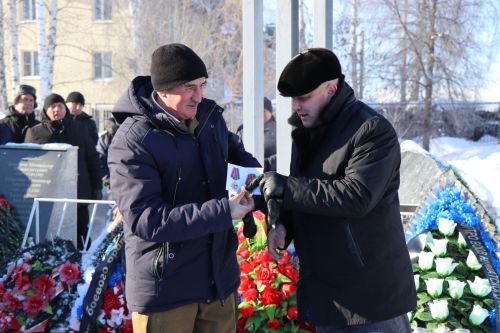 В День вывода советских войск из Афганистана в Нурлате прошел торжественный митинг