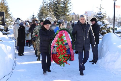 В День вывода советских войск из Афганистана в Нурлате прошел торжественный митинг