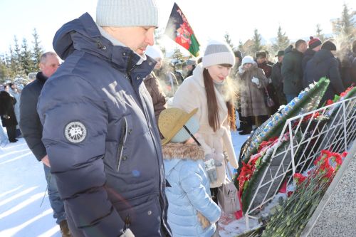 В День вывода советских войск из Афганистана в Нурлате прошел торжественный митинг