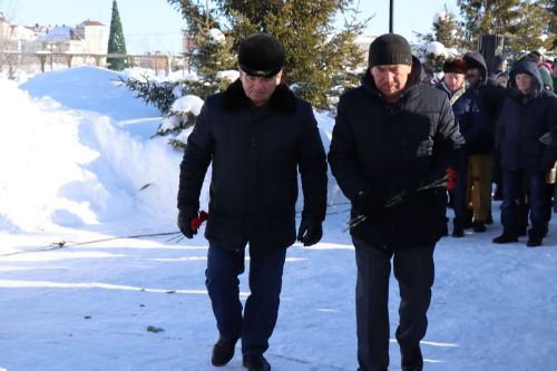 В День вывода советских войск из Афганистана в Нурлате прошел торжественный митинг