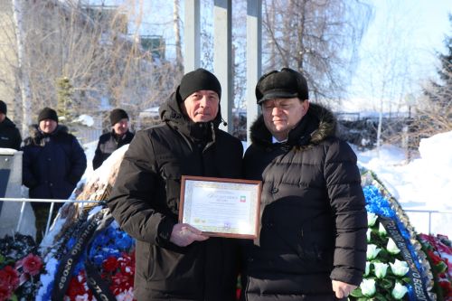 В День вывода советских войск из Афганистана в Нурлате прошел торжественный митинг