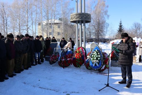 В День вывода советских войск из Афганистана в Нурлате прошел торжественный митинг