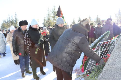 В День вывода советских войск из Афганистана в Нурлате прошел торжественный митинг
