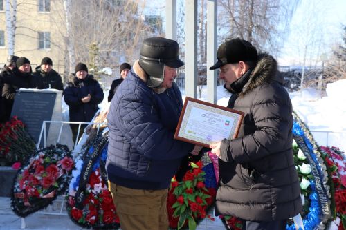 В День вывода советских войск из Афганистана в Нурлате прошел торжественный митинг