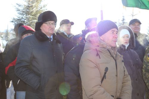 В День вывода советских войск из Афганистана в Нурлате прошел торжественный митинг