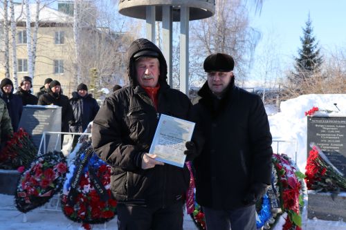 В День вывода советских войск из Афганистана в Нурлате прошел торжественный митинг