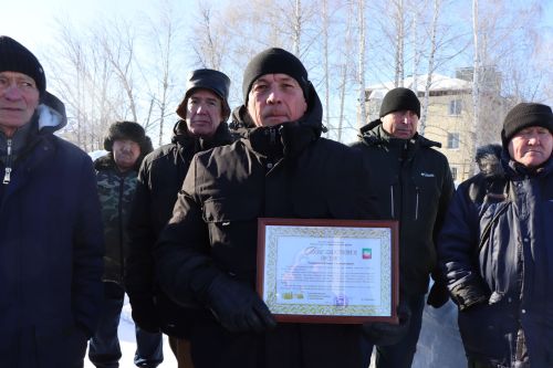 В День вывода советских войск из Афганистана в Нурлате прошел торжественный митинг