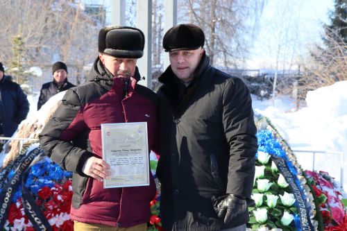 В День вывода советских войск из Афганистана в Нурлате прошел торжественный митинг