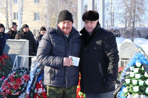 В День вывода советских войск из Афганистана в Нурлате прошел торжественный митинг