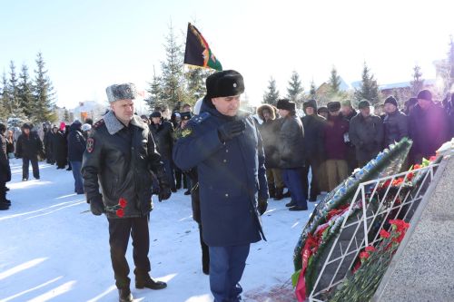 В День вывода советских войск из Афганистана в Нурлате прошел торжественный митинг