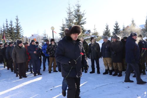 В День вывода советских войск из Афганистана в Нурлате прошел торжественный митинг
