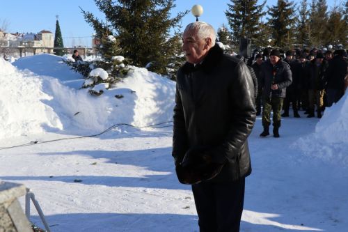 В День вывода советских войск из Афганистана в Нурлате прошел торжественный митинг