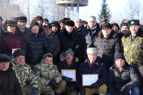 В День вывода советских войск из Афганистана в Нурлате прошел торжественный митинг