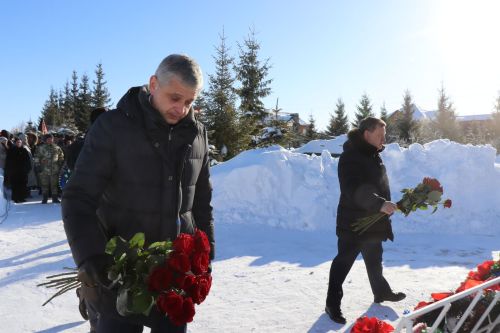 В День вывода советских войск из Афганистана в Нурлате прошел торжественный митинг