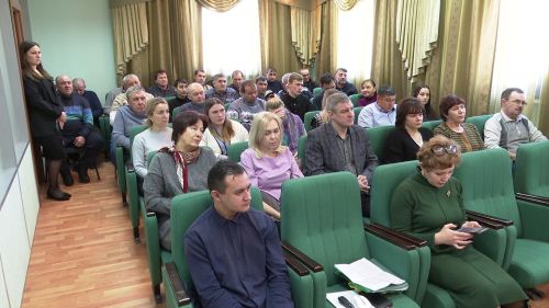 Сегодня Дамир Ишкинеев и Александр Шадриков встретились с трудовым коллективом ООО «Транссервис Нурлат»