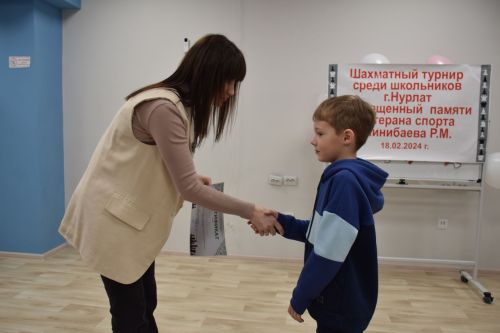 В Нурлате завершился первый шахматный турнир среди школьников, посвященный памяти Рината Минибаева