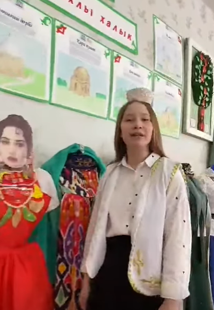 Ученица Кульбаево-Марасинской школы участвует в фестивале «Алтын каләм»