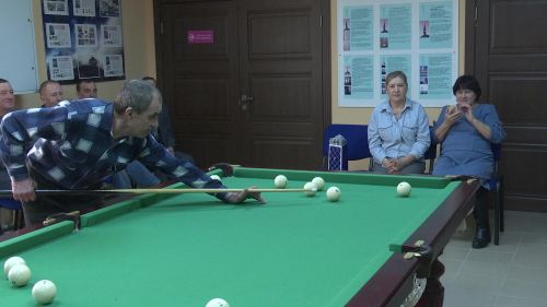 В Степном Озере прошел турнир по бильярду