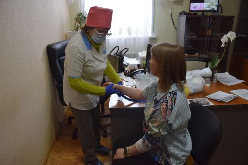 Коллектив «Нурлат-информа» прошел диспансеризацию на рабочем месте