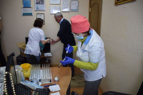 Коллектив «Нурлат-информа» прошел диспансеризацию на рабочем месте