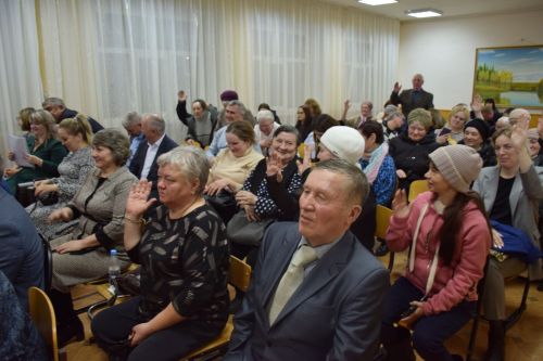 Жители центральной части Нурлата встретились с руководством района
