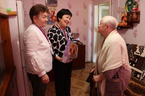В Нурлате долгожительница в день голосования отметила и свой праздник