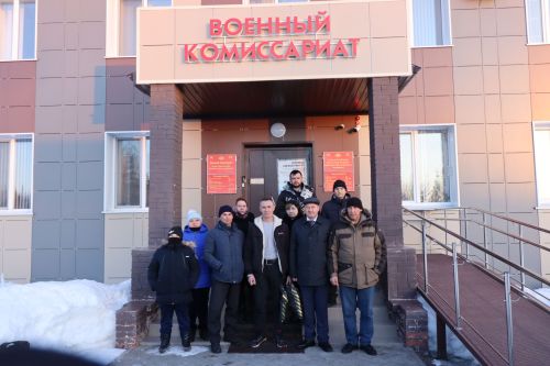 Нурлатцы проводили очередную группу добровольцев