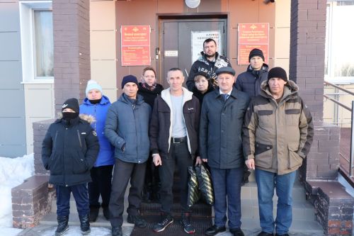 Нурлатцы проводили очередную группу добровольцев