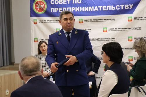 Дамир Ишкинеев встретился с нурлатскими предпринимателями