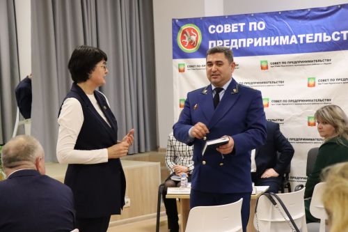 Дамир Ишкинеев встретился с нурлатскими предпринимателями