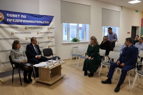 Дамир Ишкинеев встретился с нурлатскими предпринимателями