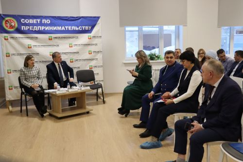 Дамир Ишкинеев встретился с нурлатскими предпринимателями