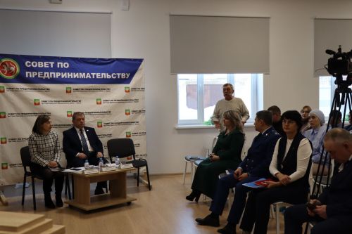 Дамир Ишкинеев встретился с нурлатскими предпринимателями
