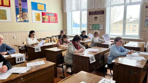 Сегодня в школе №3 прошла Всероссийская акция «Сдаем вместе.  День сдачи ЕГЭ родителями»