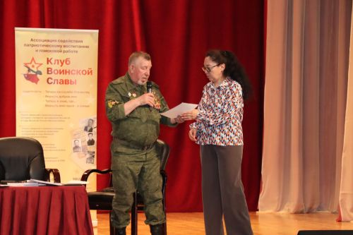 На встречу с нурлатскими поисковиками приехал председатель Ассоциации «Клуб воинской славы» РТ Михаил Черепанов