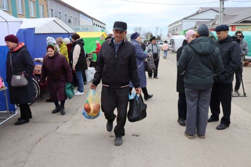 Ярмарка в Нурлате особенно порадовала садоводов