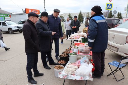 Ярмарка в Нурлате особенно порадовала садоводов