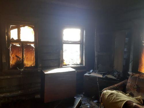 В Новом Альметьеве при пожаре погиб человек