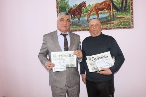 Дамир Ишкинеев дал старт акции «Нурлат-информа» «Добрая подписка»