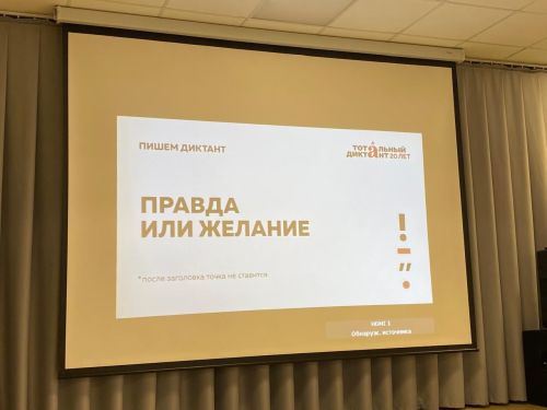 Нурлатцы присоединились к «Тотальному диктанту»