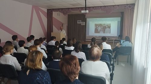 В МБОУ «Тимерликовская ООШ им. Героя Советского Союза Козлова Н. А.» прошел Урок Мужества