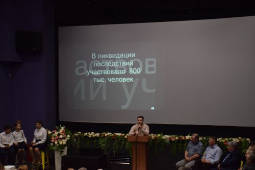 В Нурлатском культурно-досуговом центре «Грани» состоялась встреча с ликвидаторами чернобыльской катастрофы
