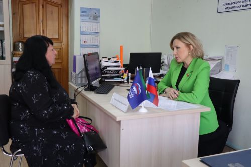 Депутат Государственного Совета РТ Людмила Рыбакова провела очередной прием граждан в Нурлате