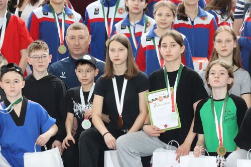 В Нурлате прошла церемония награждения победителей Первенства РТ по борьбе на поясах (фоторепортаж)