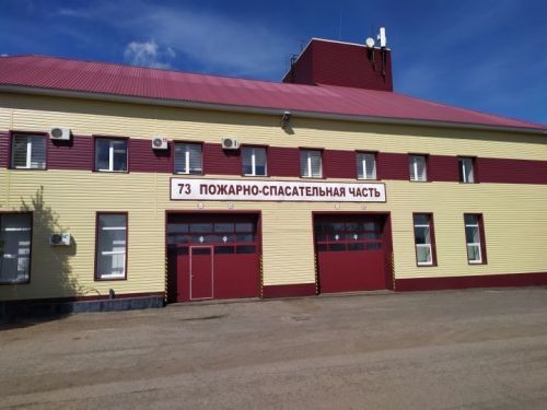 Сотрудники 73 пожарно-спасательной части проводят проверку соблюдения пожарной безопасности