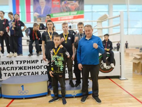 Юные кикбоксеры Нурлата завоевали очередные медали в республиканском турнире