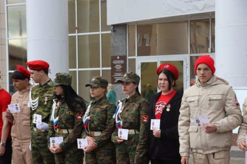 В День Победы в Нурлате наградили юнармейцев